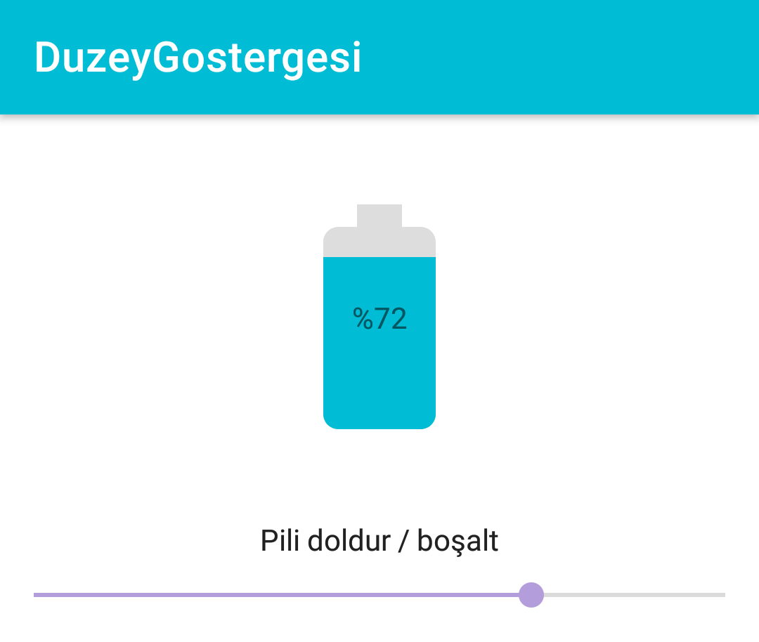 Android İçin Düzey Göstergesi